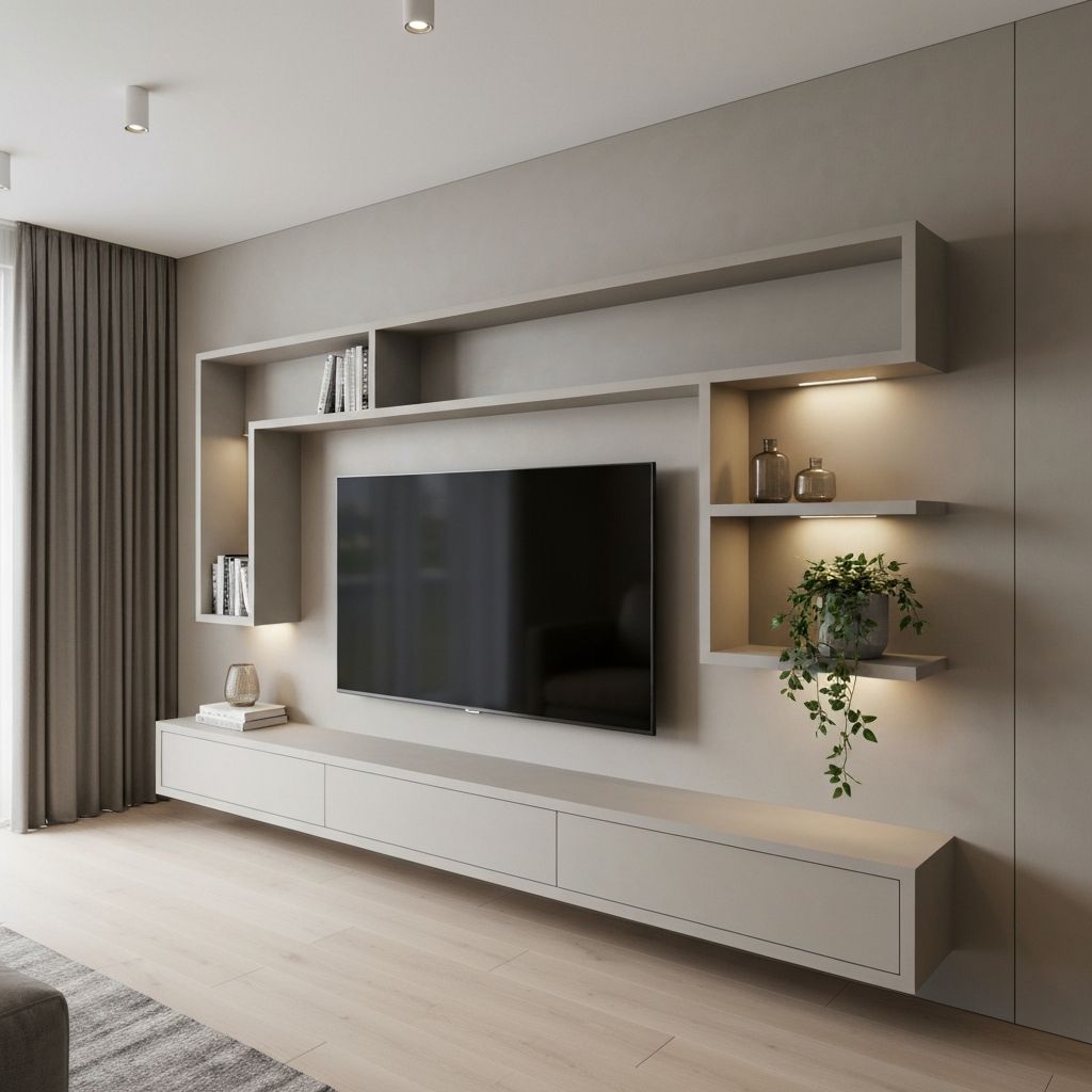 جدار تلفزيون مميز - المقام